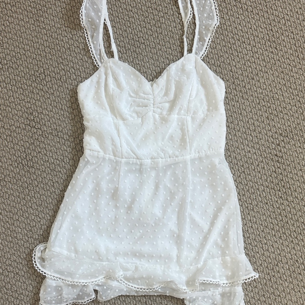 Lucy in the sky white dress